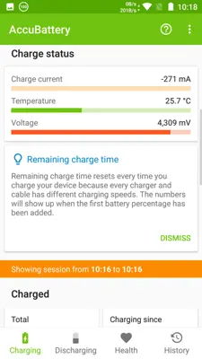 AccuBattery android App screenshot 1